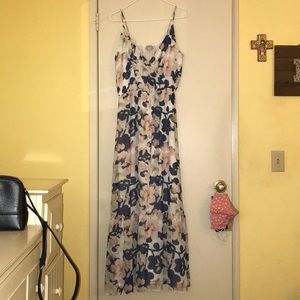 Loft Floral Maxi Dress